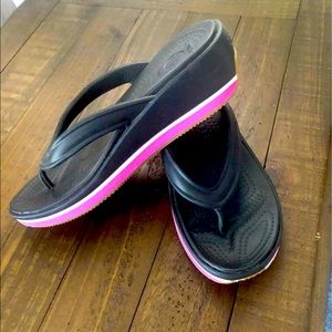 Crocs sandals size 6